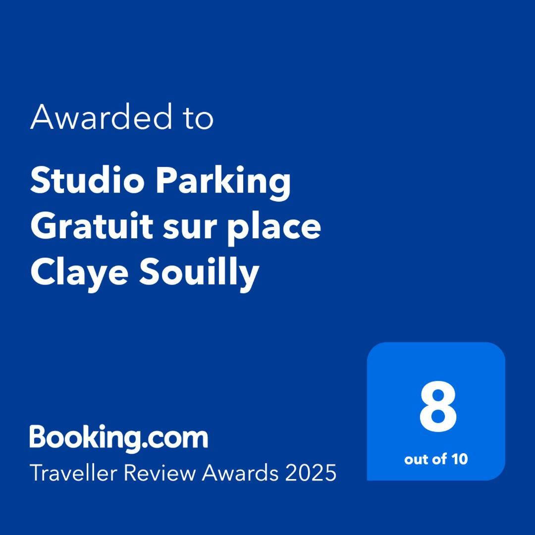 Studio Parking Gratuit Sur Place Claye Souilly Kültér fotó